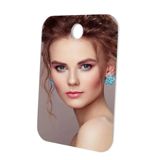 17*13cm Acrylic Anti Fog Shower Wall Mirror