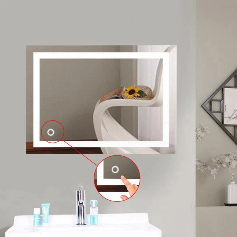 60x80 50x70cm Bath Mirror Beauty Makeup LED