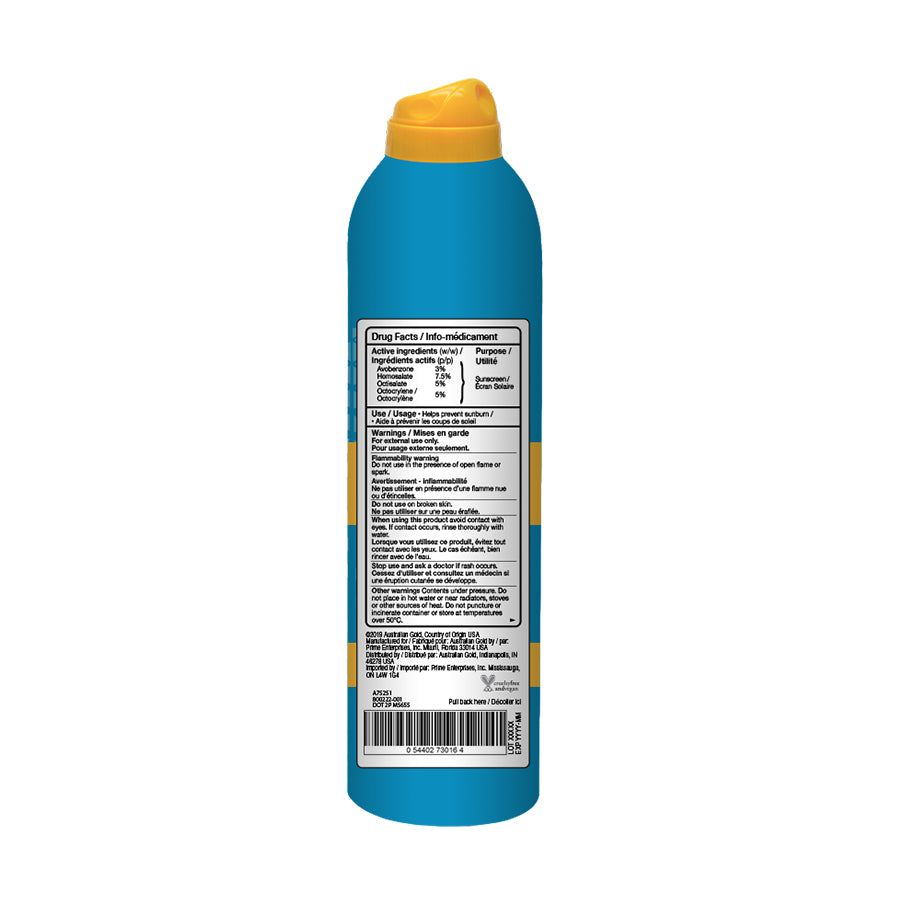 Australian Gold Continuous Spray Sport SPF 30 (6oz)