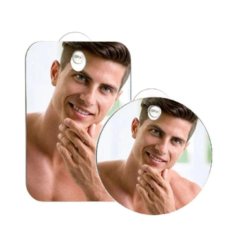Acrylic Anti Fog Mirror Bathroom Tools Shower
