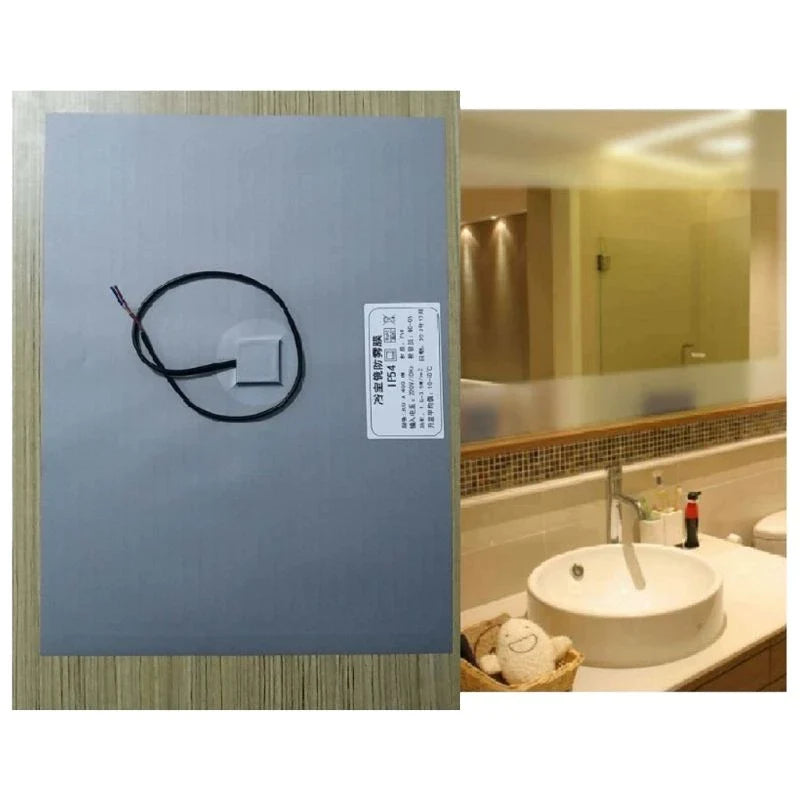 Bathroom Mirror Protective Film Anti Fog Window