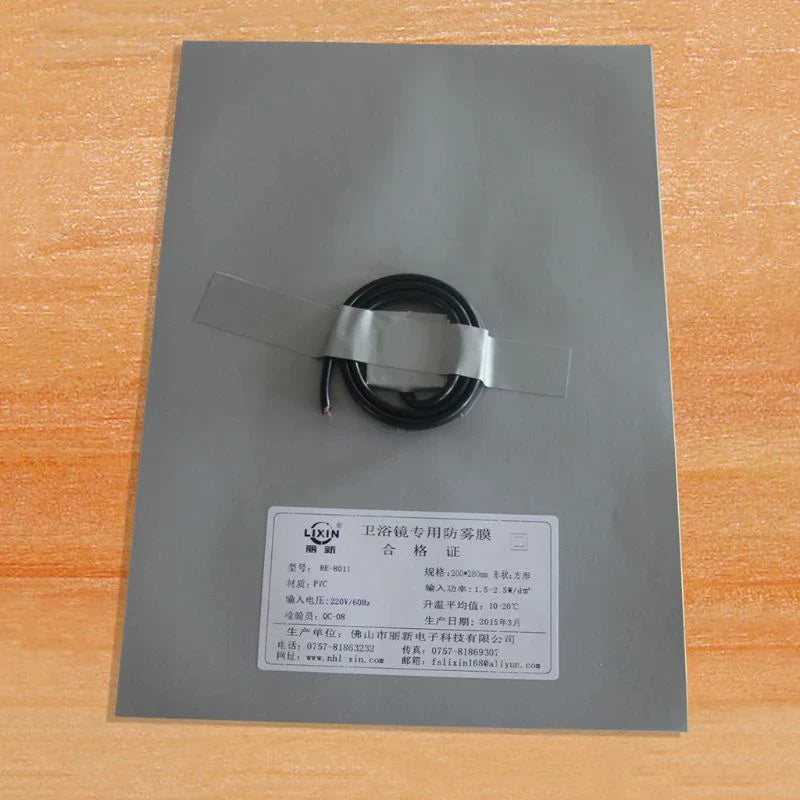 Bathroom Mirror Protective Film Anti Fog Window