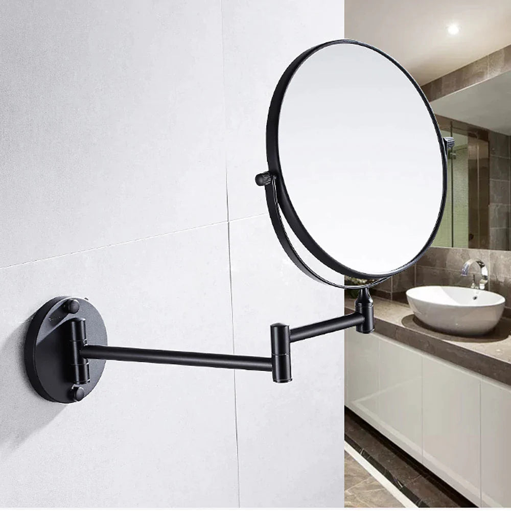 Bathroom Mirror Wall Mounted Makeup Mirror Double