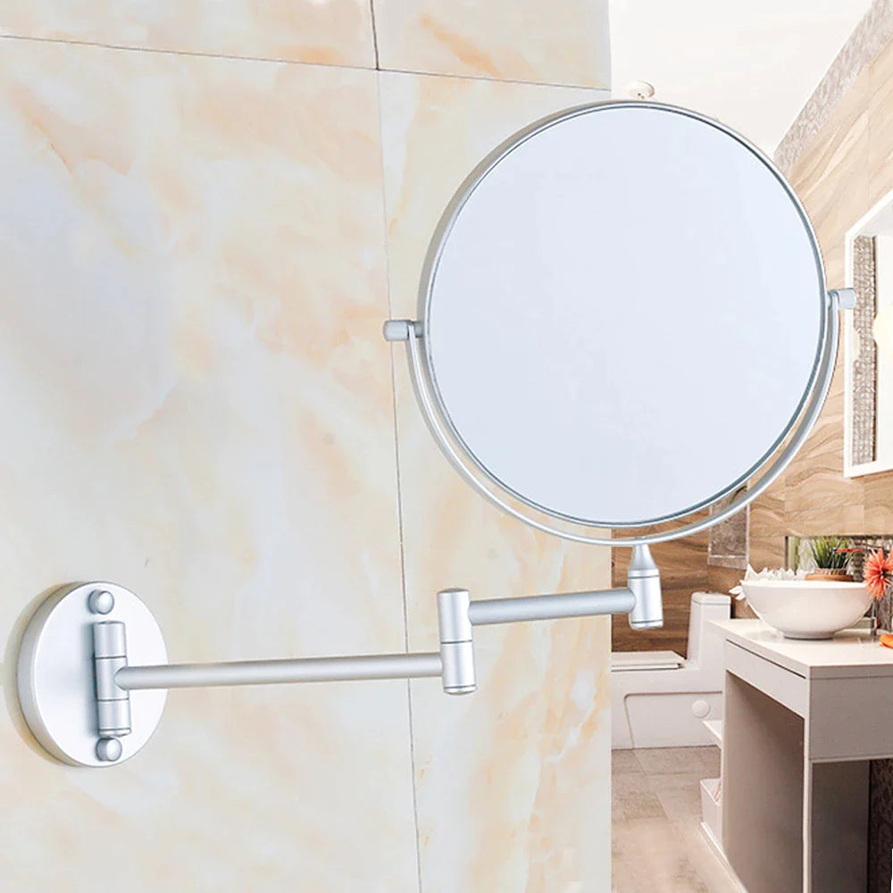 Bathroom Mirror Wall Mounted Makeup Mirror Double