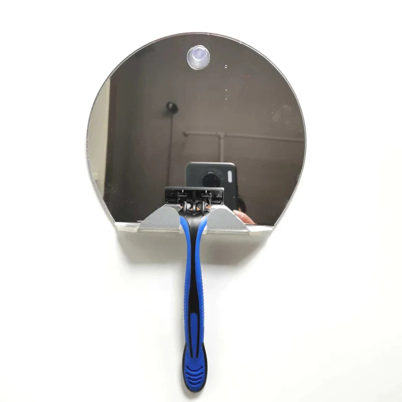 Bathroom Powerful Sucker Bath Mirrors Fogless Bath