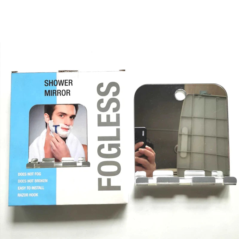 Bathroom Powerful Sucker Bath Mirrors Fogless Bath