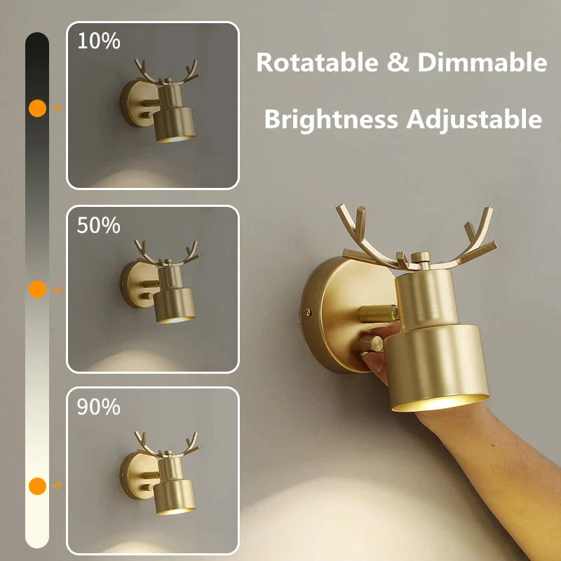 Bulb For Free)Modern led wall lamp wall