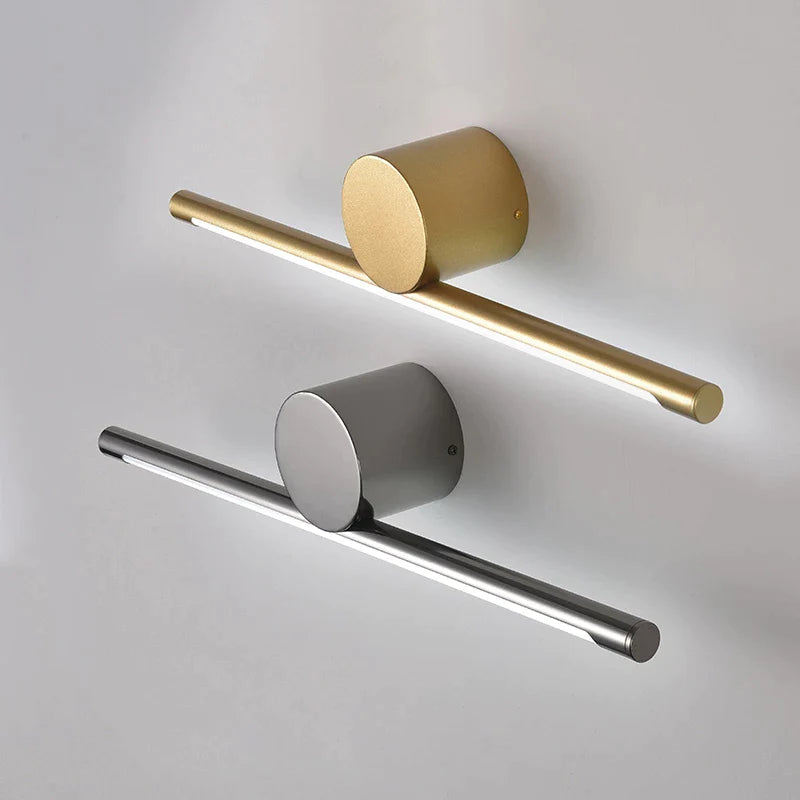 Deyidn Nordic Modern Mirror Front Light Gold/Black