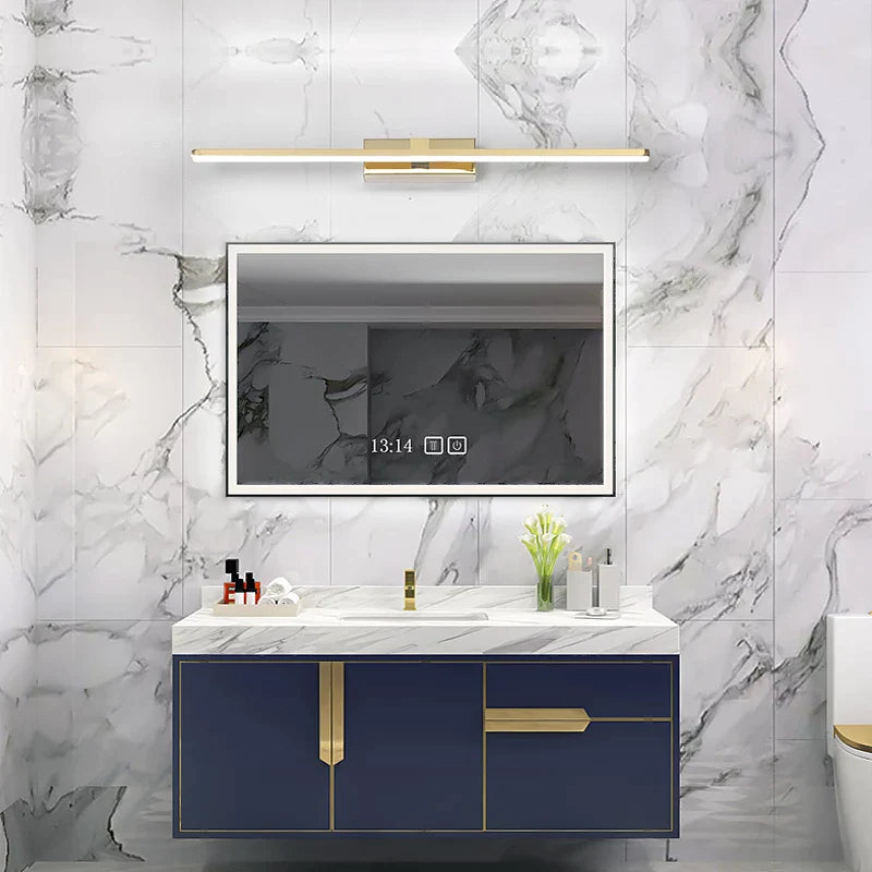 L400/600/800/1000mm Nordic led mirror light aluminum bathroom