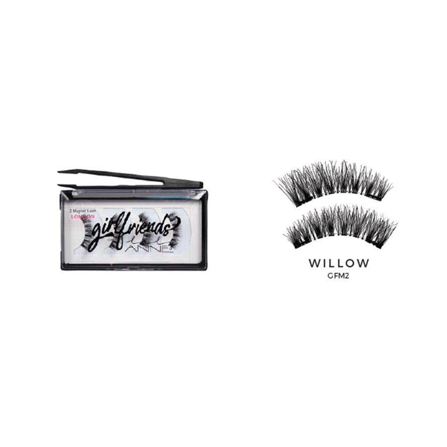 Magnetic Lash Full Strip Willow & Plastic Tweezer