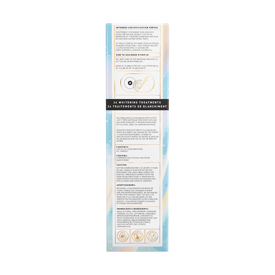 Kit Lick Refill Teeth Whitening Kit