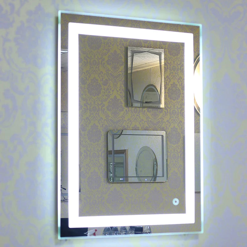 Led Makeup Mirror Wall Mounted Bath Mirror