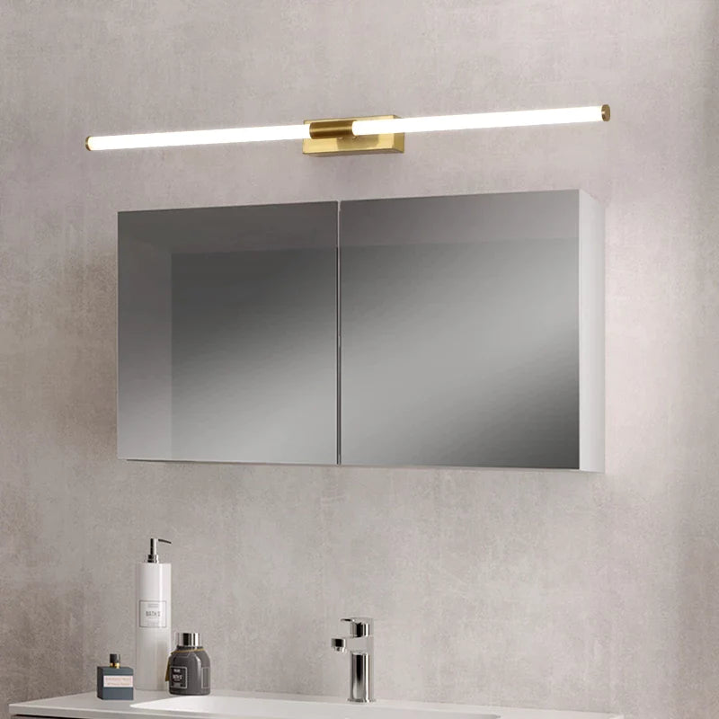 Luxury Mirror Front Light Bathroom Mirror Cabinet