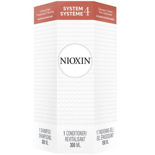 Nioxin System 4 Sha/Con/Thick Gel 3pk Holiday