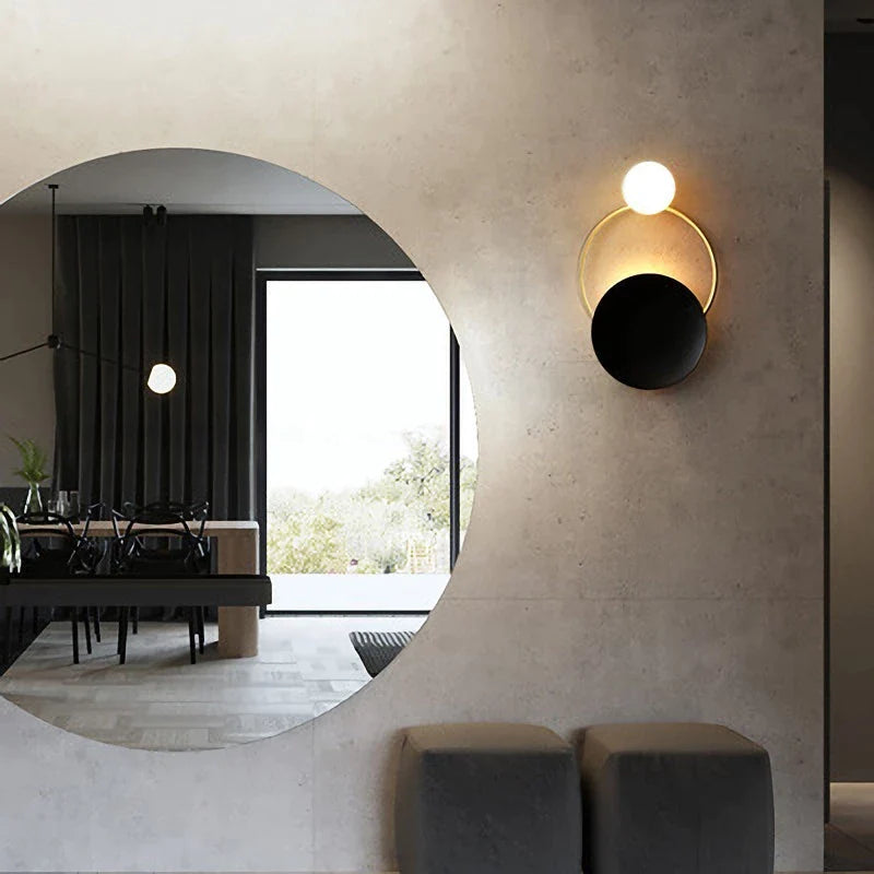 Nordic Apply Led Wall Lamp Mirror The