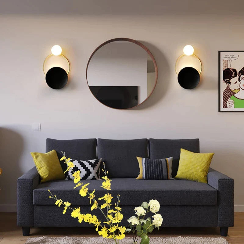 Nordic Apply Led Wall Lamp Mirror The
