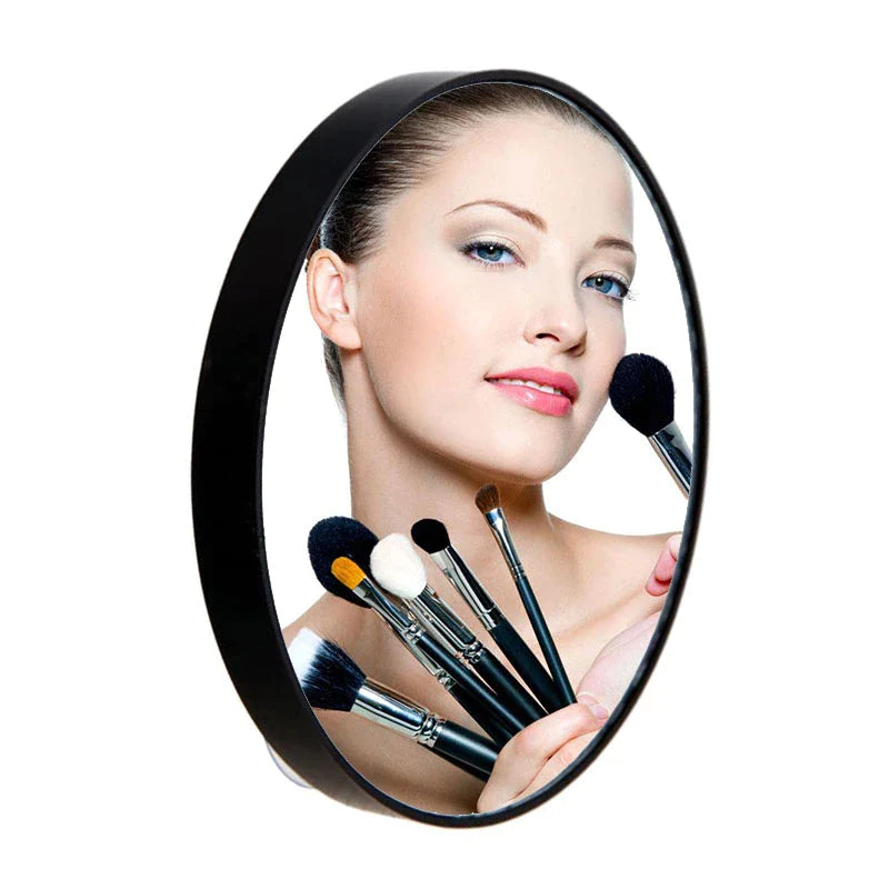 Portable Round Makeup Mirrors 5X 10X 15X
