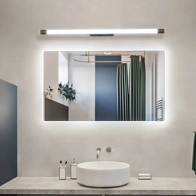 Simple Modern Nordic Black Gold Long Wall