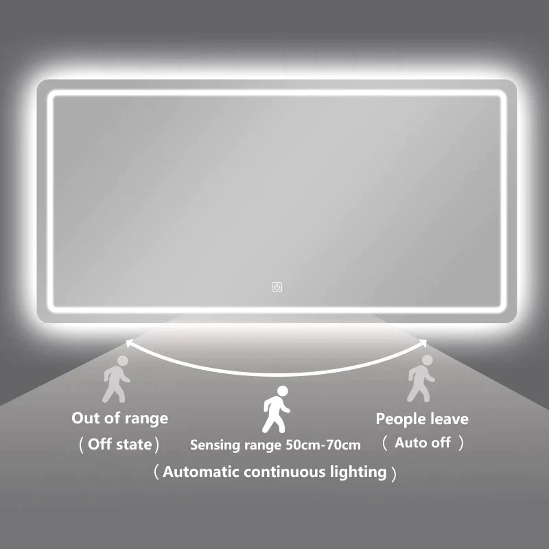 Smart Bathroom Mirror Wall Mirror Cosmetic Mirror