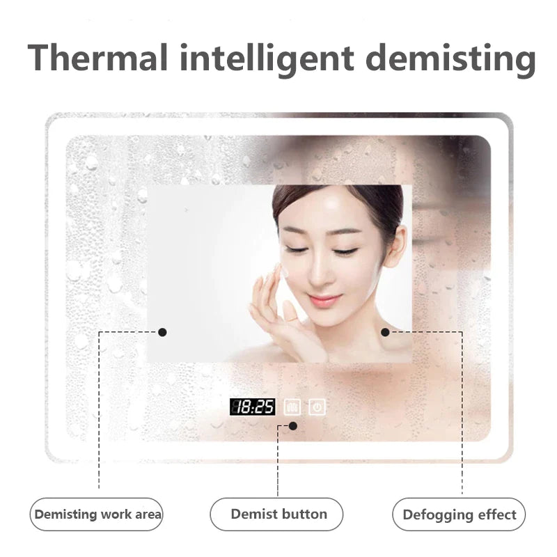 Smart Bathroom Mirror Wall Mirror Cosmetic Mirror