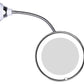 10X Magnifying Makeup Mirror,Dimmable Light and 360