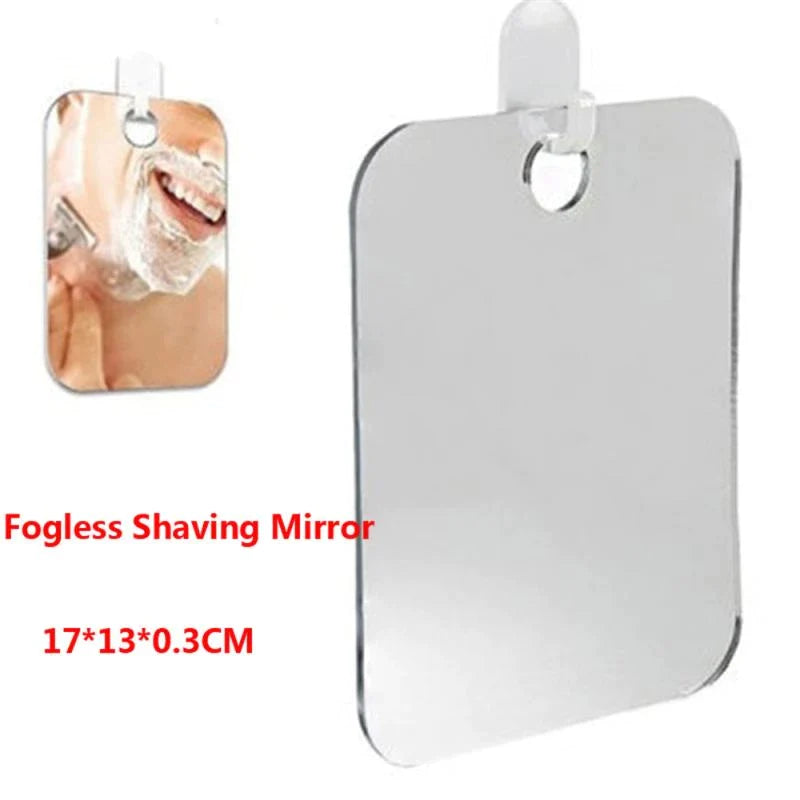 17*13cm Acrylic Anti Fog Shower Wall Mirror