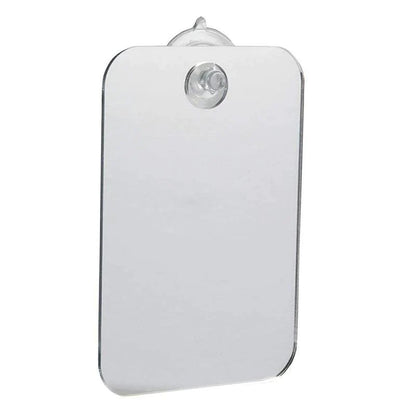 1pcs Acrylic Mirror With Wall Suction Shower
