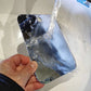 1pcs Acrylic Mirror With Wall Suction Shower
