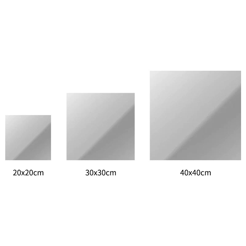 20cm 30cm 40cm Square Mirror Tile Wall