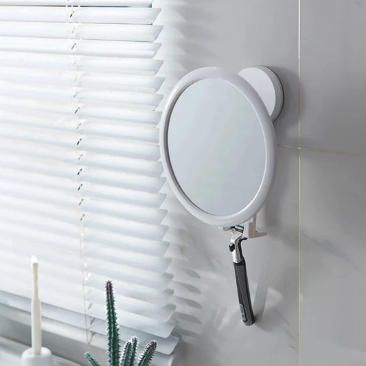 360 Degree Rotation Bathroom Mirror Suction Cup
