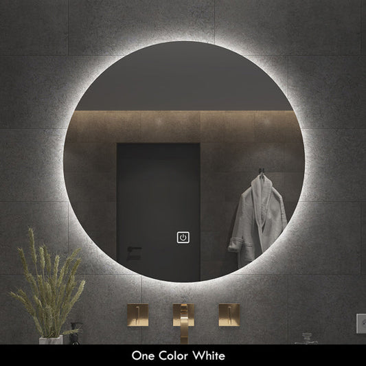 40/50CM Round Bathroom Mirror Wall Mount LED