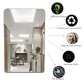 4mm Aluminum Alloy Frame Bathroom Mirror Makeup
