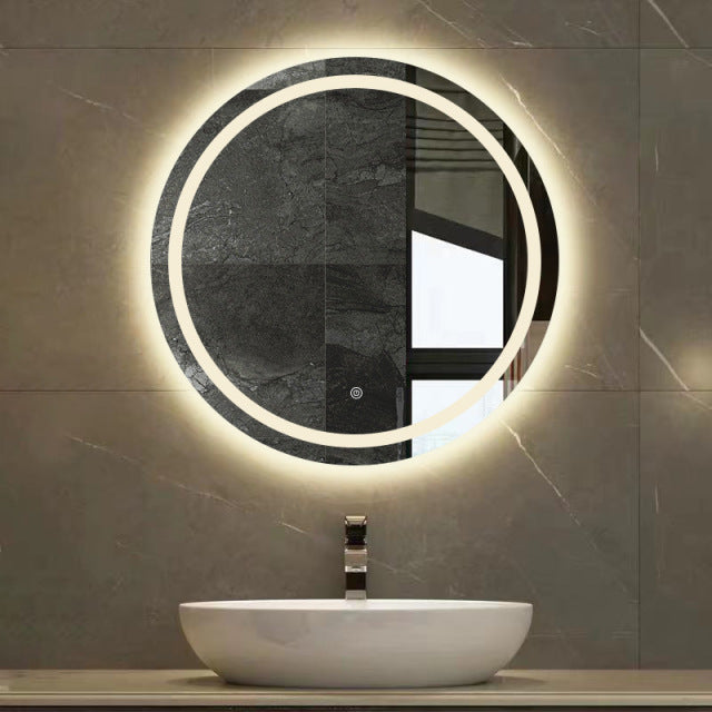 50*50CM Bathroom Mirror LED Bath Mirror for