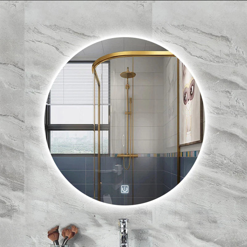 50*50CM Bathroom Mirror LED Bath Mirror for