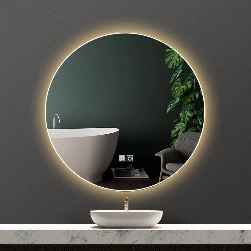 50*50CM Bathroom Mirror LED Bath Mirror for