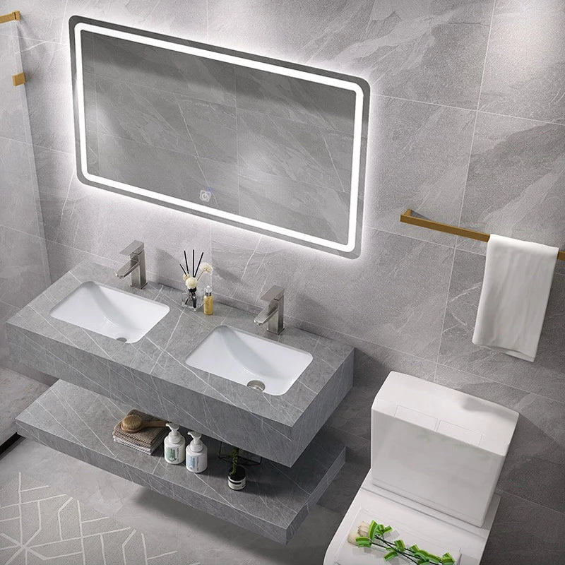 60*80CM Led Bathroom Mirror Intelligent Mirrors Makeup