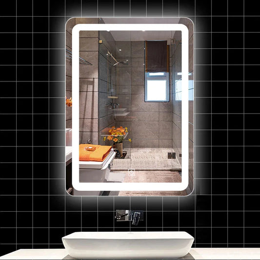 60*80CM Led Bathroom Mirror Intelligent Mirrors Makeup