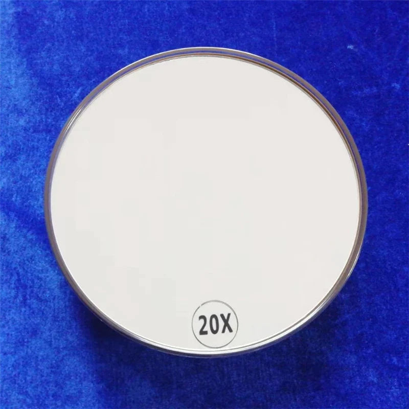 6Inch Bathroom Mini Makeup Mirror Round 20X