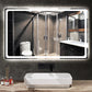 80 * 60cm Smart Bathroom Mirror Cosmetic