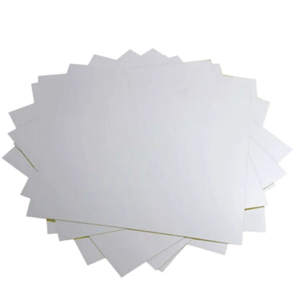 9PCS/Set Square Bath Mirrors Tile Self Adhesive