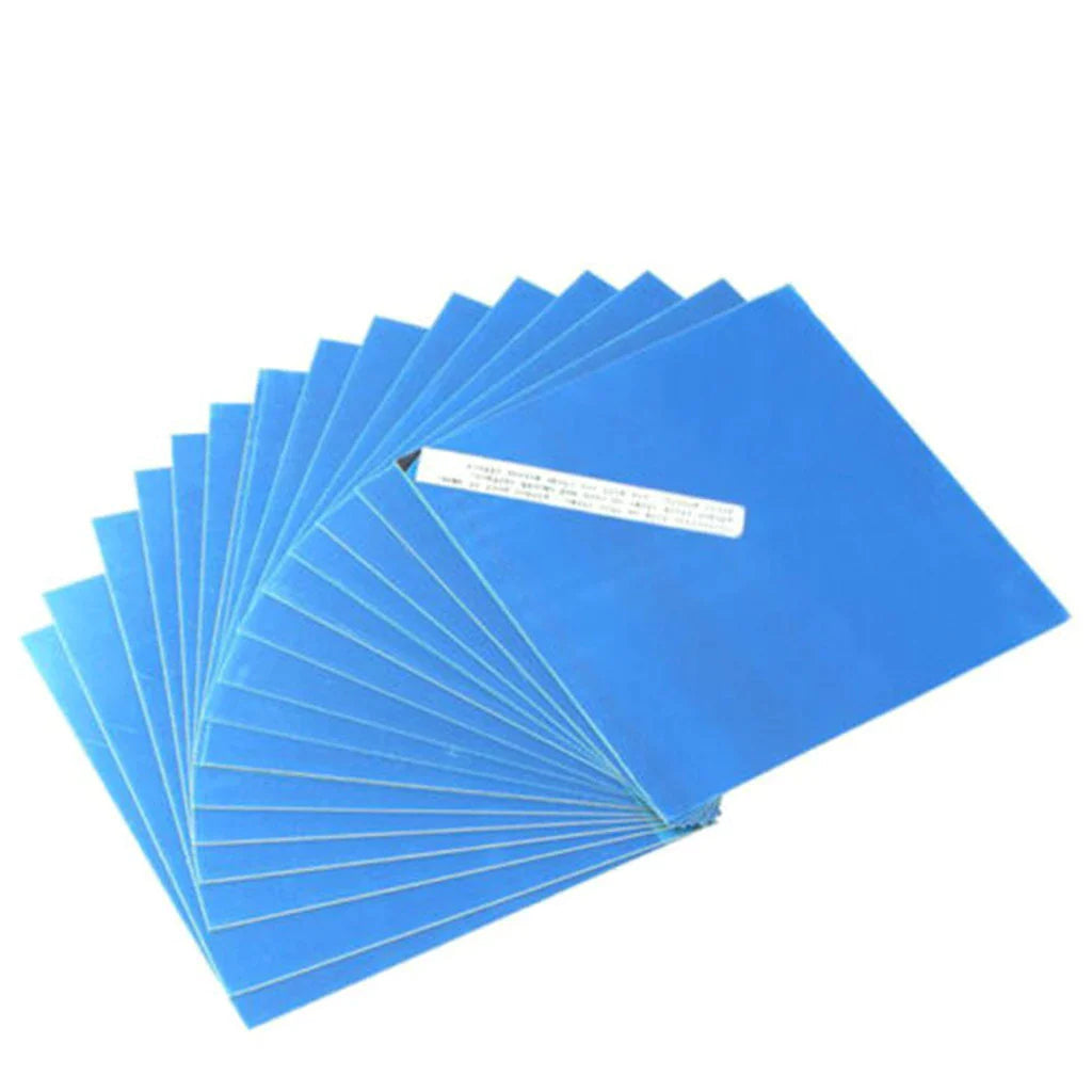 9PCS/Set Square Bath Mirrors Tile Self Adhesive