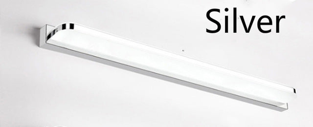 9W/12W/16W/24W Modern Bathroom Light Stainless Steel LED