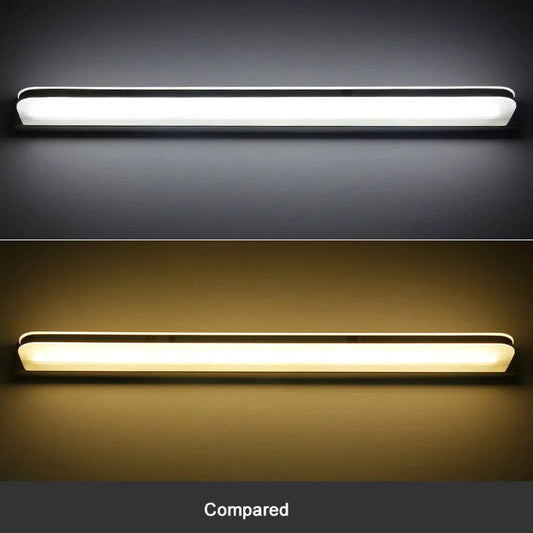 9W/12W/16W/24W Modern Bathroom Light Stainless Steel LED