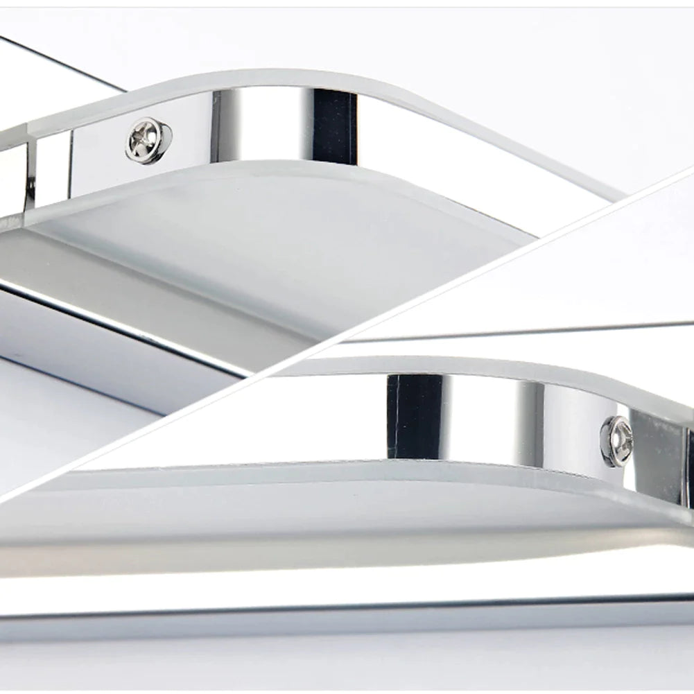9W/12W/16W/24W Modern Bathroom Light Stainless Steel LED
