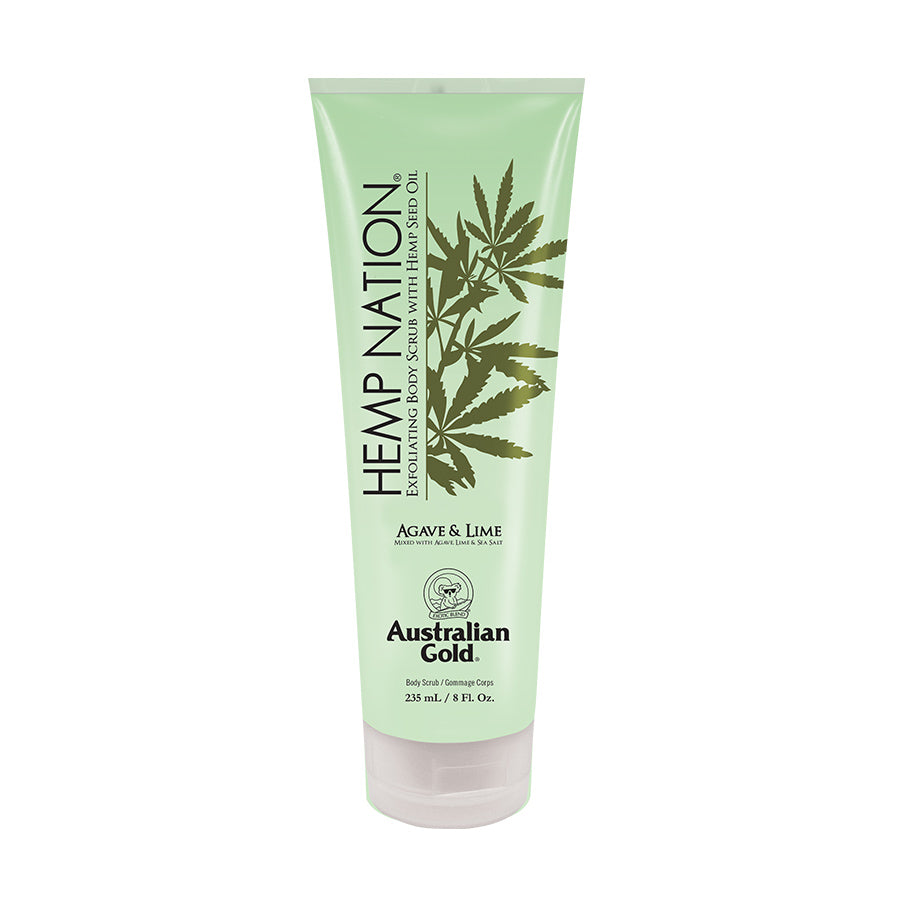 Hemp Nation Agave & Lime Body Scrub (8oz)