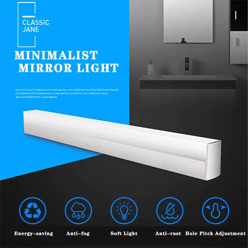 Acrylic Aluminum Rustproof Corrosion Prevention Bathroom Mirror