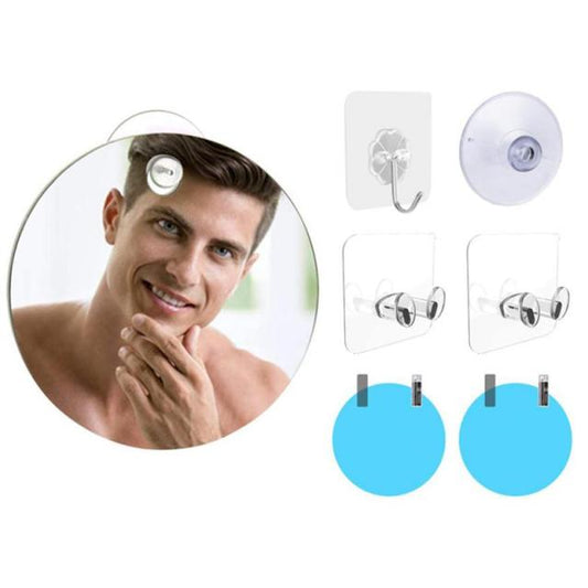 Acrylic Anti Fog Mirror Bathroom Tools Shower