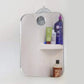 Acrylic Anti Fog Shower Mirror Bathroom Fogless
