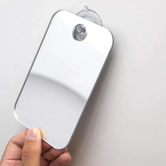 Acrylic Anti Fog Shower Mirror Bathroom Fogless