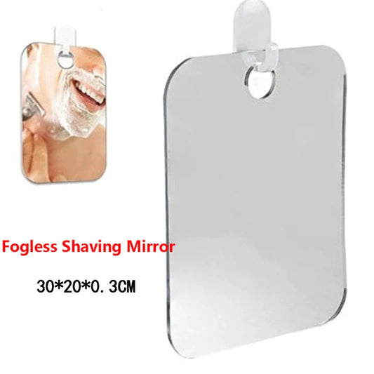 Anti Fog Shower Mirror Acrylic Man Shaving